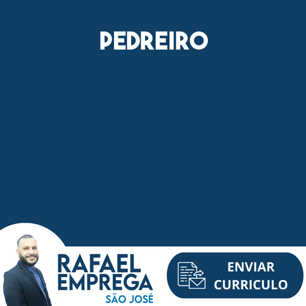 Pedreiro-Jacarei - Sp 1