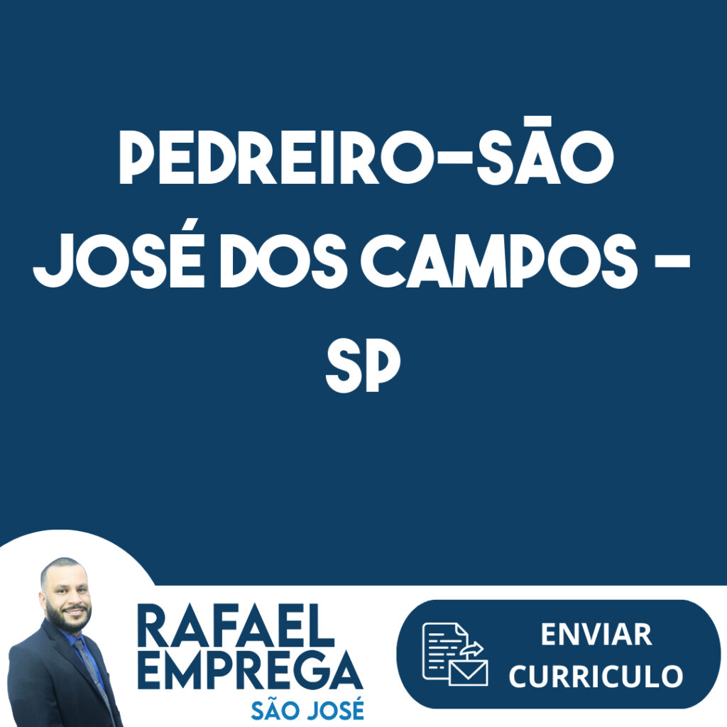 Pedreiro-São José Dos Campos - Sp 1