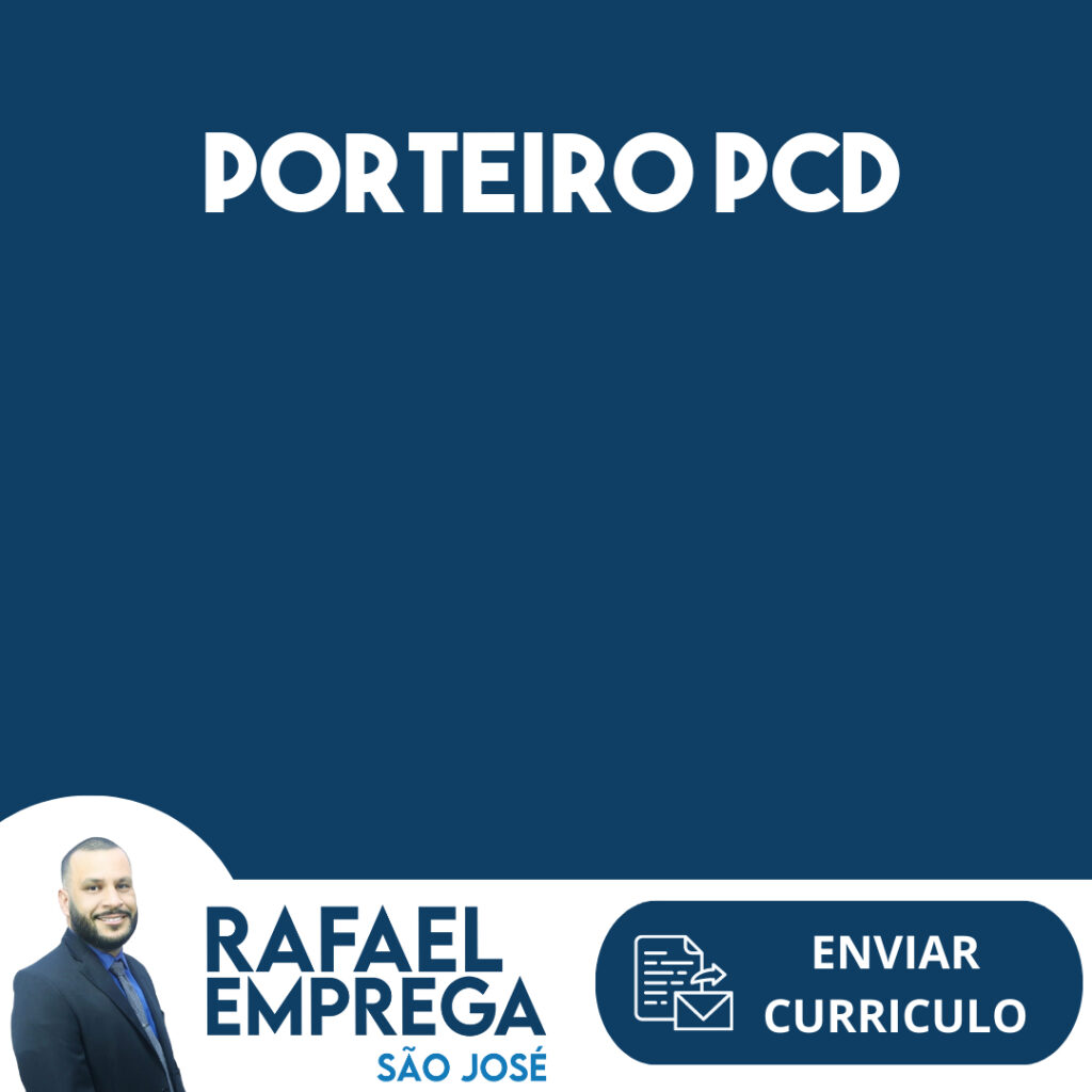 Porteiro Pcd-Jacarei - Sp 1