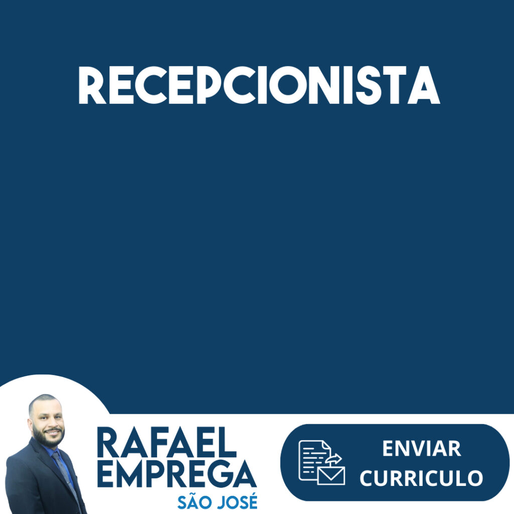 Recepcionista-São José Dos Campos - Sp 1