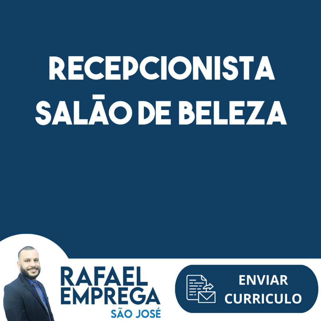 Recepcionista Salão De Beleza-São José Dos Campos - Sp 1