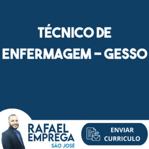 Técnico De Enfermagem - Gesso-São José Dos Campos - Sp 14