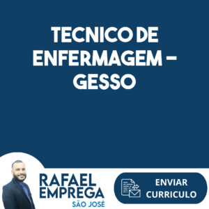 Tecnico De Enfermagem - Gesso-São José Dos Campos - Sp 5