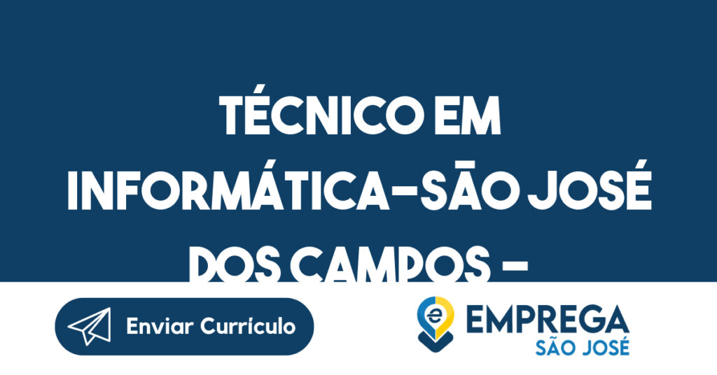 Técnico Em Informática-São José Dos Campos - Sp 1