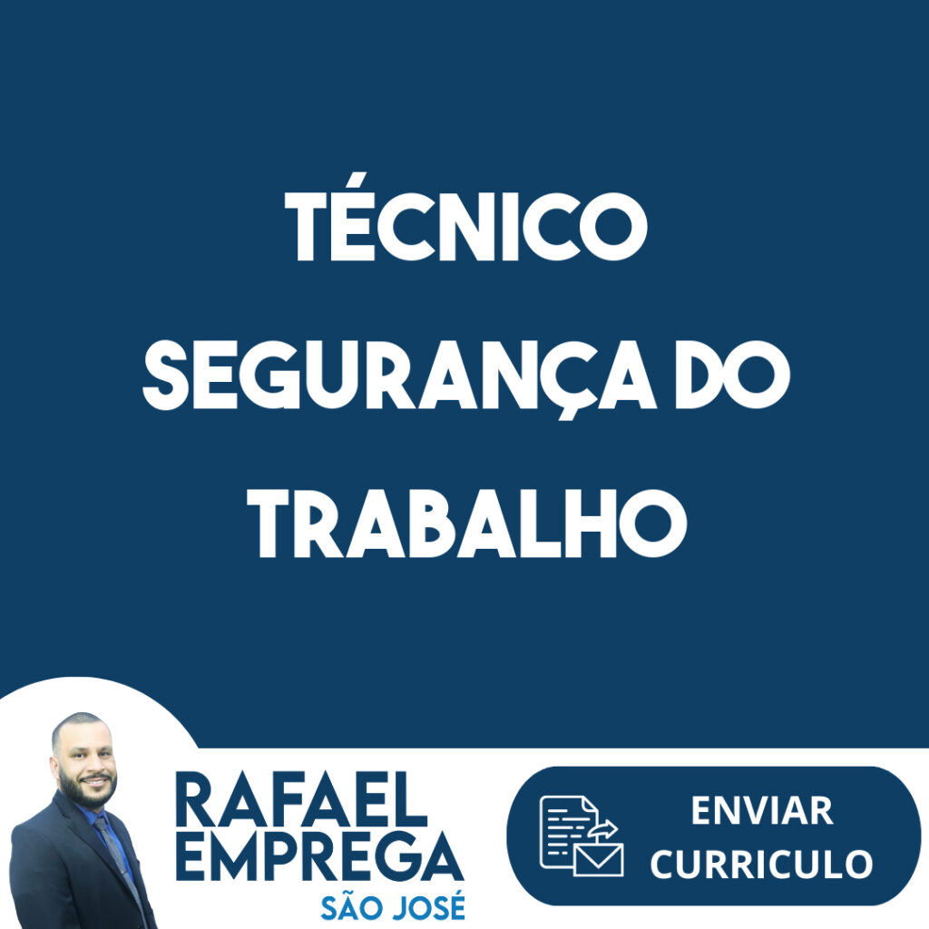 Técnico Segurança Do Trabalho-São José Dos Campos - Sp 1