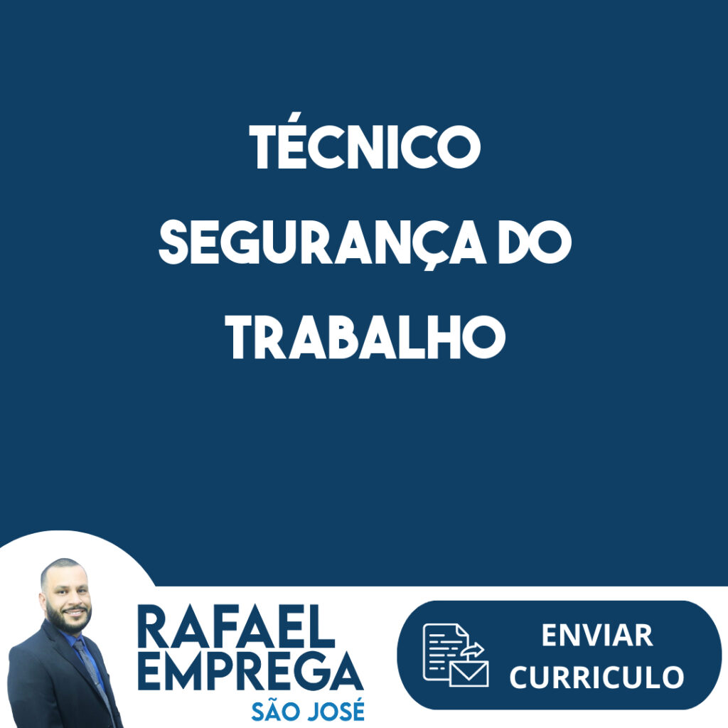 Técnico Segurança Do Trabalho-São José Dos Campos - Sp 1