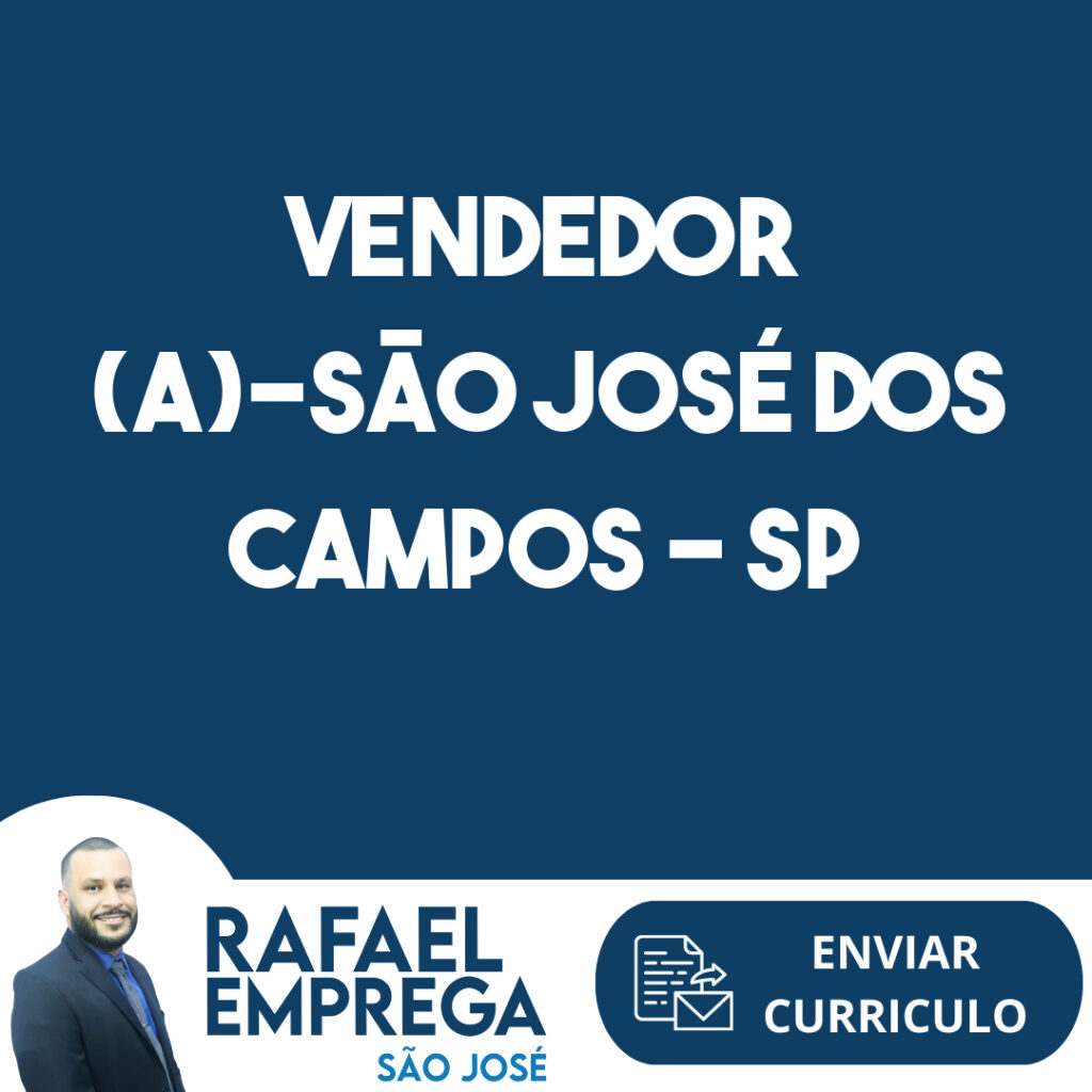 Vendedor (A)-São José Dos Campos - Sp 1