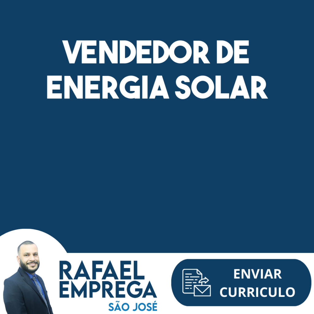 Vendedor De Energia Solar-São José Dos Campos - Sp 1