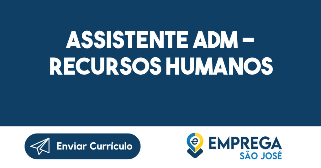 Assistente Adm - Recursos Humanos-Jacarei - SP 1