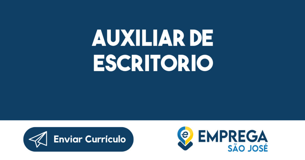 Auxiliar De Escritorio-São José Dos Campos - Sp 1