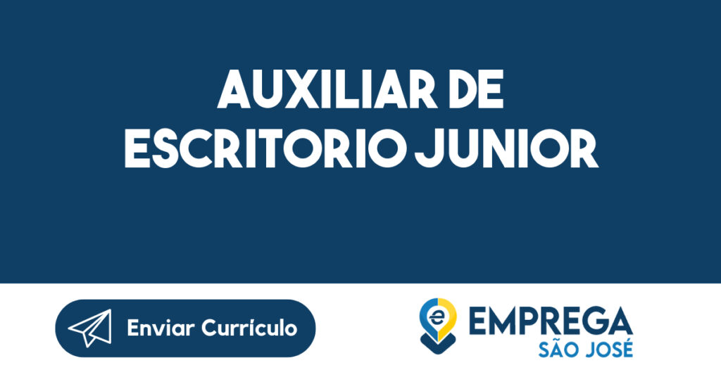 AUXILIAR DE ESCRITORIO JUNIOR-São José dos Campos - SP 1