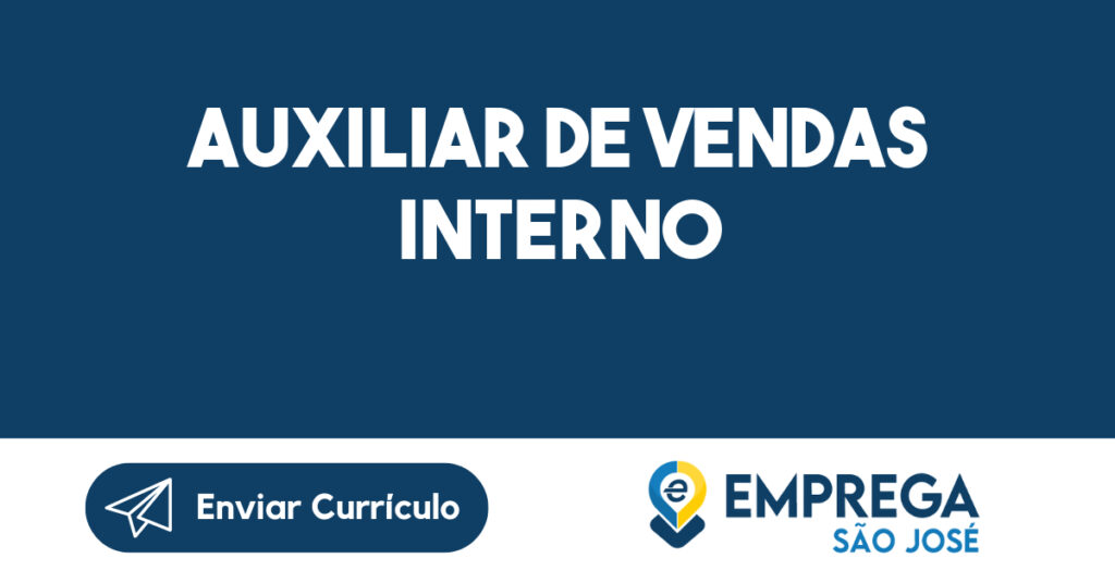 Auxiliar de Vendas Interno-Caçapava - SP 1