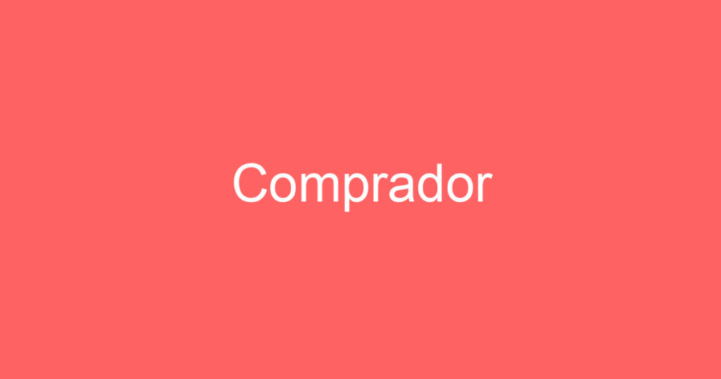 Comprador 1