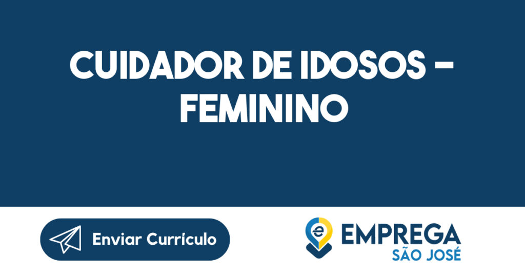 Cuidador De Idosos - Feminino-São José Dos Campos - Sp 1