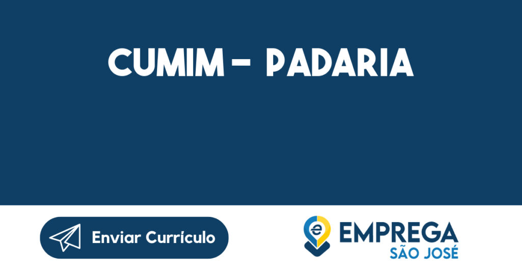 CUMIM - PADARIA -São José dos Campos - SP 1