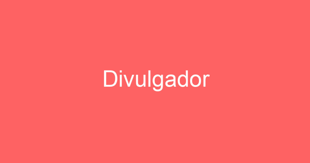 Divulgador 1