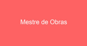 Mestre de Obras 14