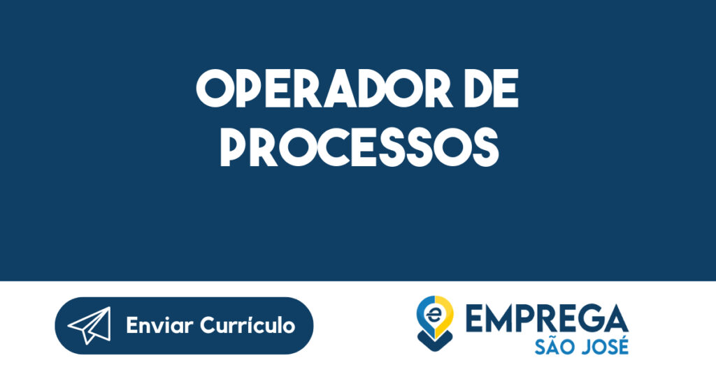 Operador de Processos-Jacarei - SP 1