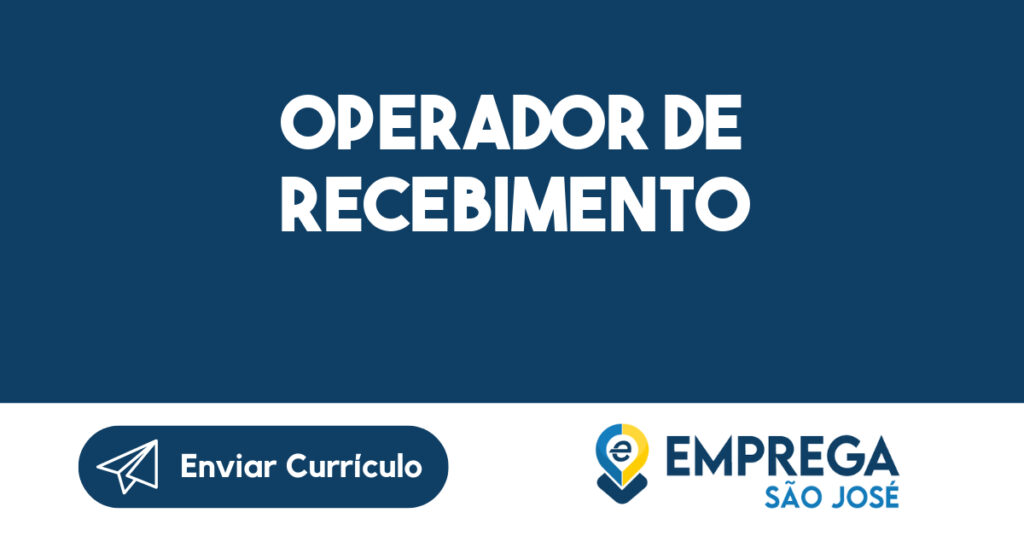 Operador De Recebimento-São José dos Campos - SP 1