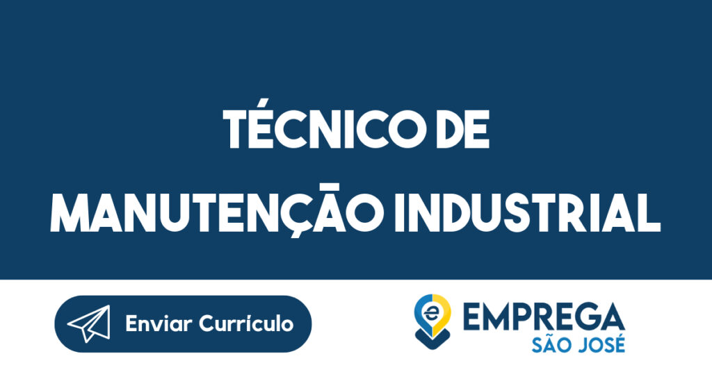 Técnico De Manutenção Industrial-Jacarei - SP 1