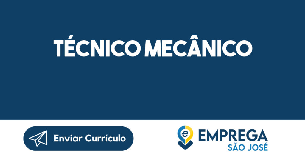 Técnico Mecânico-Jacarei - SP 1