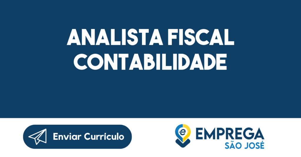 Analista fiscal contabilidade-São José dos Campos - SP 1