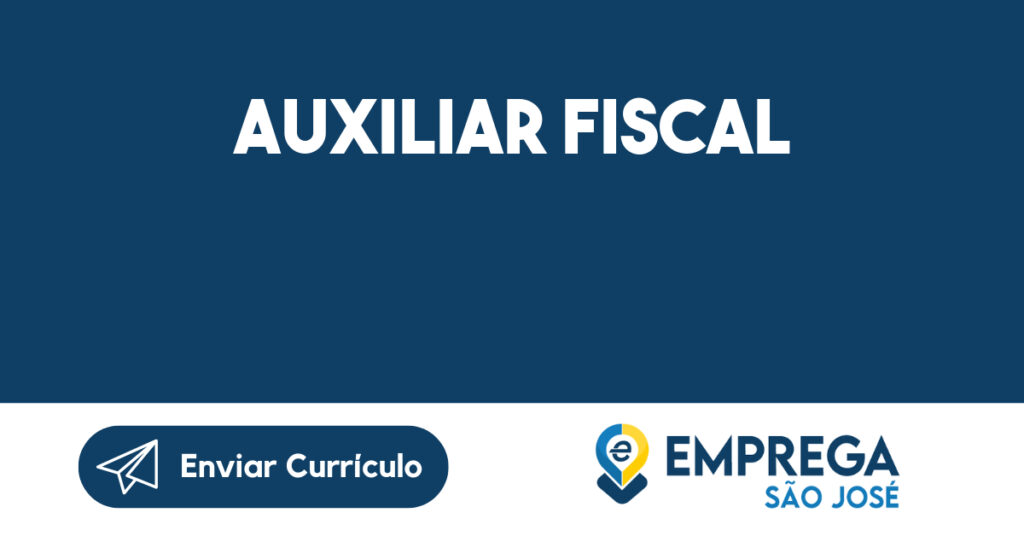 Auxiliar Fiscal-São José dos Campos - SP 1