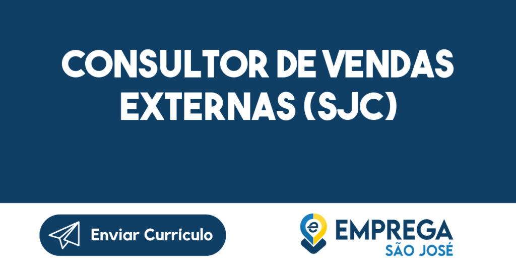 CONSULTOR DE VENDAS EXTERNAS (SJC)-São José dos Campos - SP 1