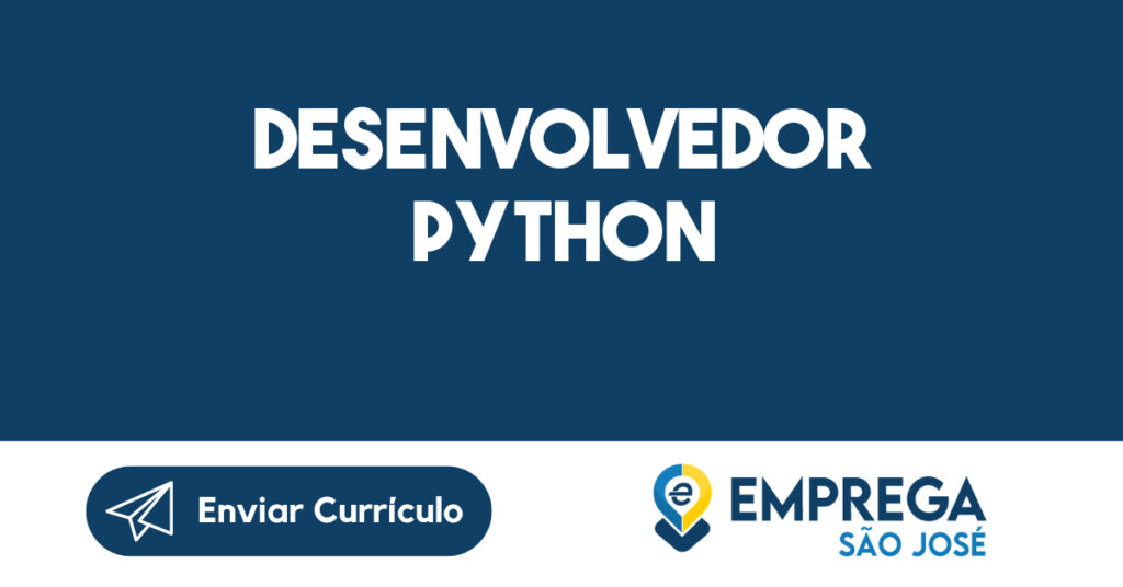 DESENVOLVEDOR PYTHON-São José dos Campos - SP 1