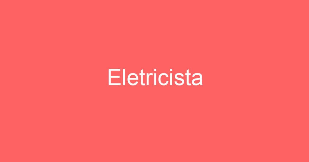 Eletricista 1