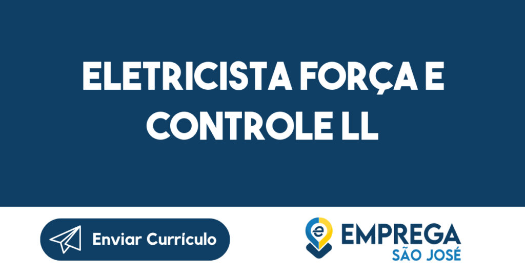 Eletricista Força e Controle ll-Jacarei - SP 1