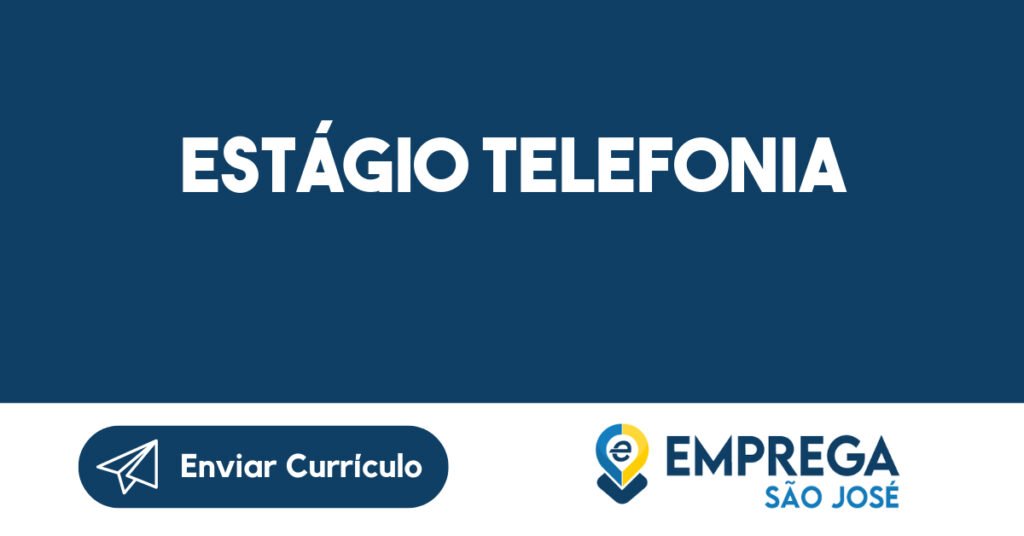 Estágio Telefonia-São José dos Campos - SP 1