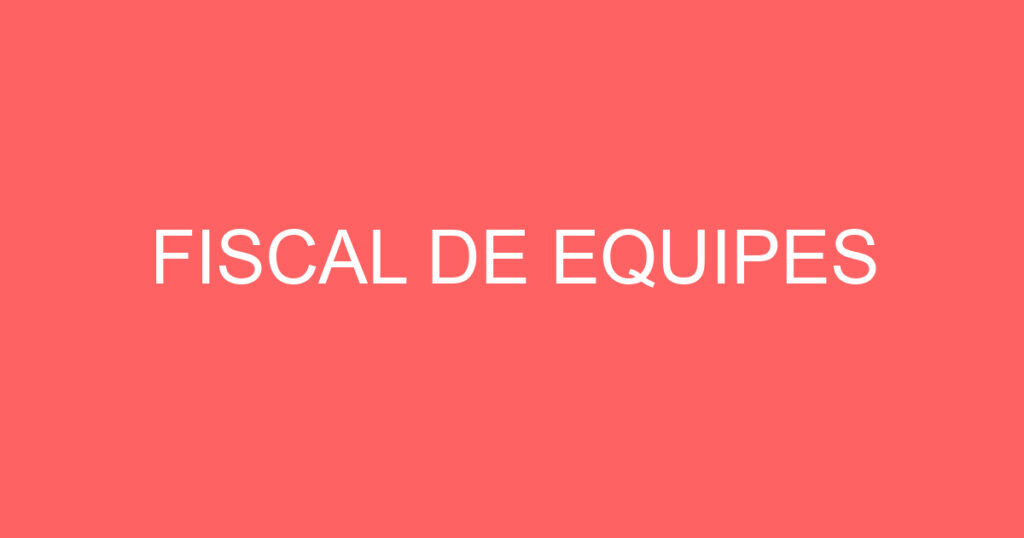 FISCAL DE EQUIPES 1