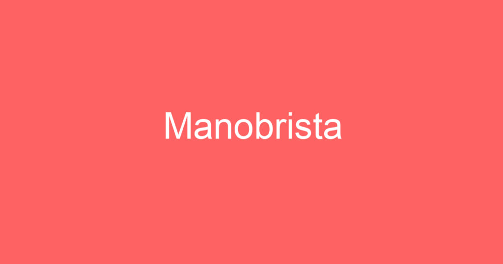 Manobrista 1