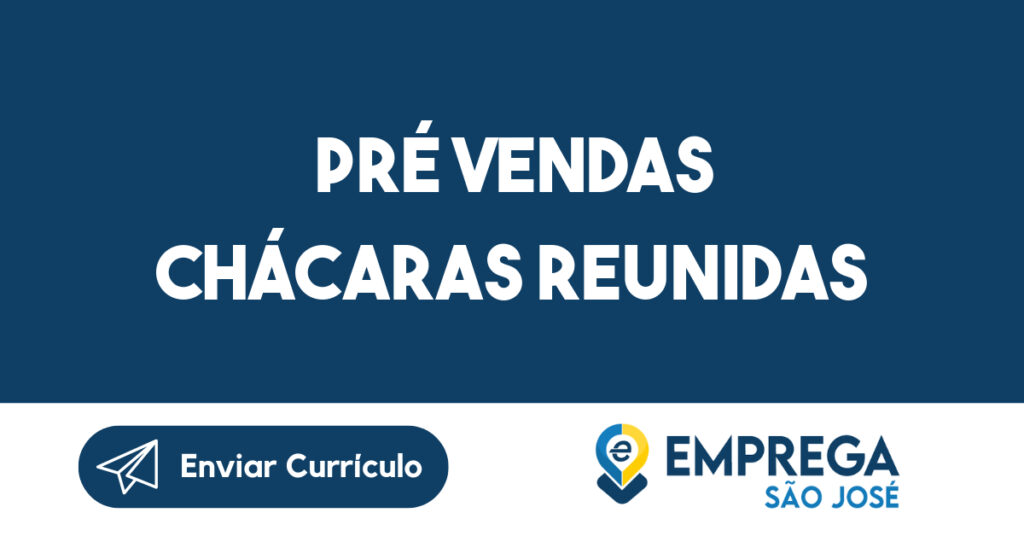 PRÉ VENDAS CHÁCARAS REUNIDAS-São José dos Campos - SP 1