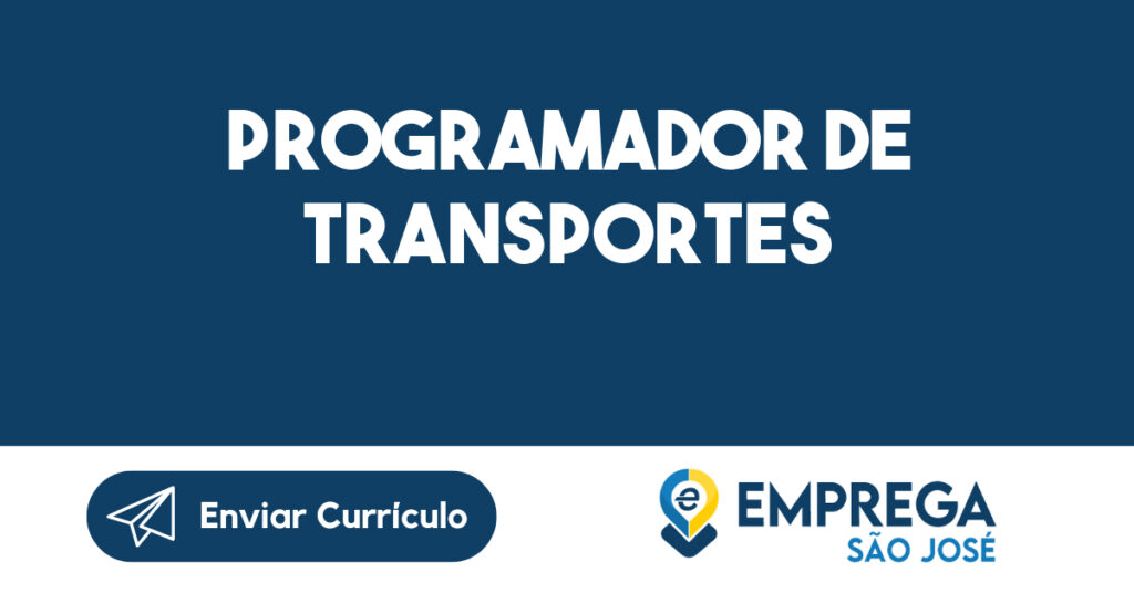 PROGRAMADOR DE TRANSPORTES-Jacarei - SP 1