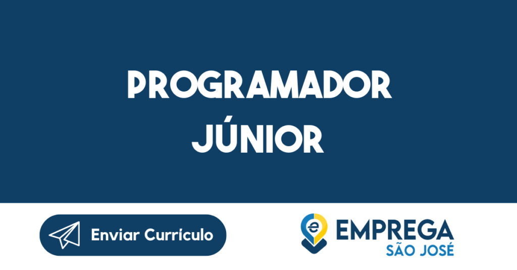 Programador Júnior -Jacarei - SP 1