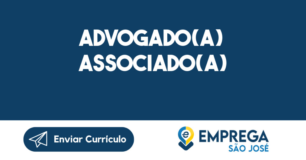 Advogado(a) Associado(a)-São José dos Campos - SP 1