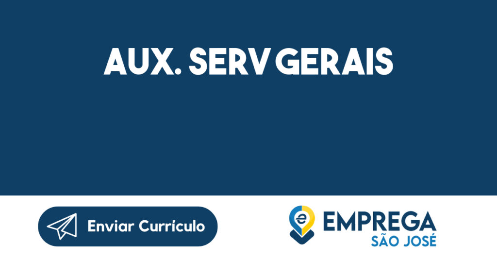 AUX. SERV GERAIS-São José dos Campos - SP 1