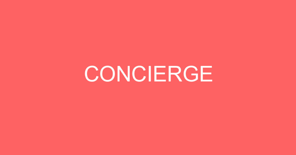 CONCIERGE 1