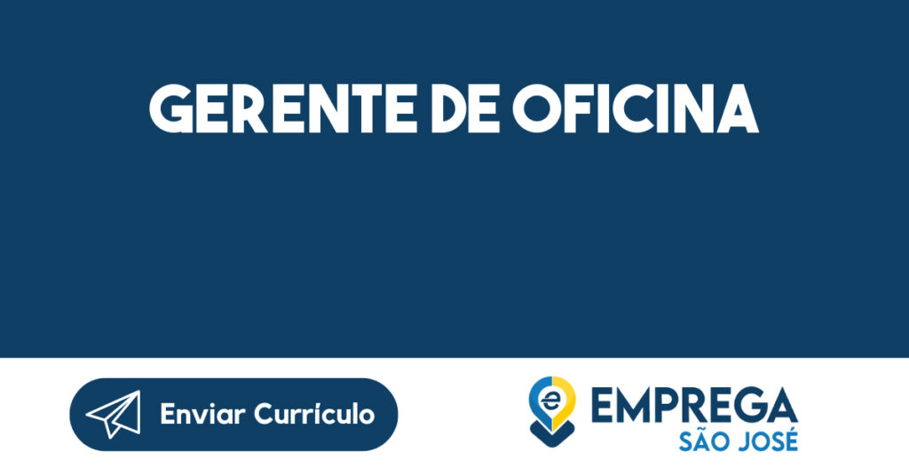 GERENTE DE OFICINA-São José dos Campos - SP 1