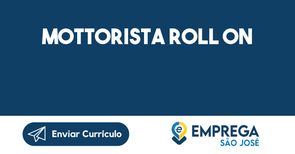 Mottorista Roll On-São José dos Campos - SP 1