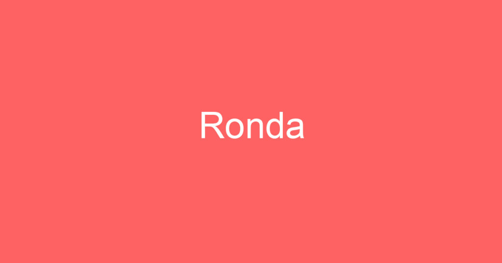 Ronda 1