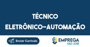 Técnico Eletrônico-Automação-Taubaté - SP 9