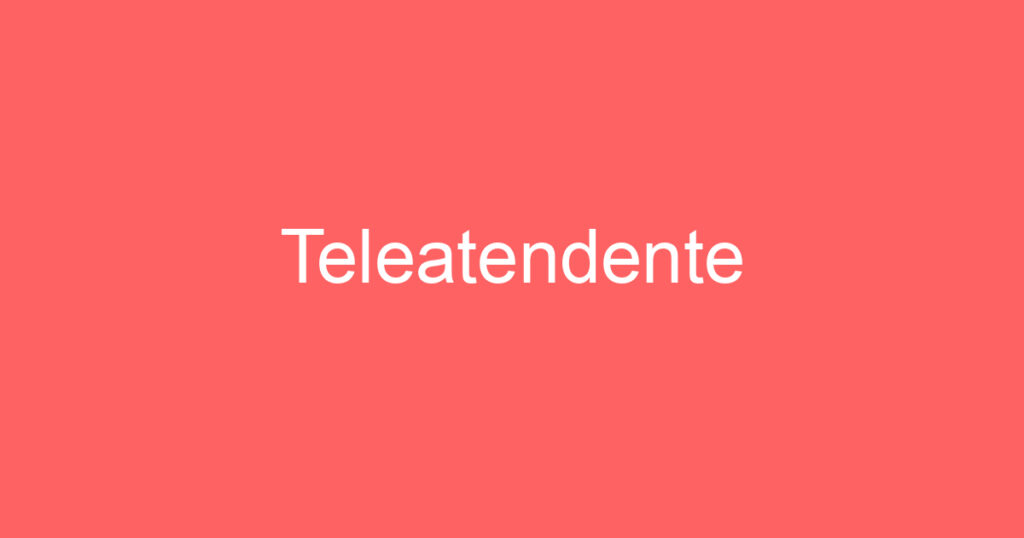 Teleatendente 1