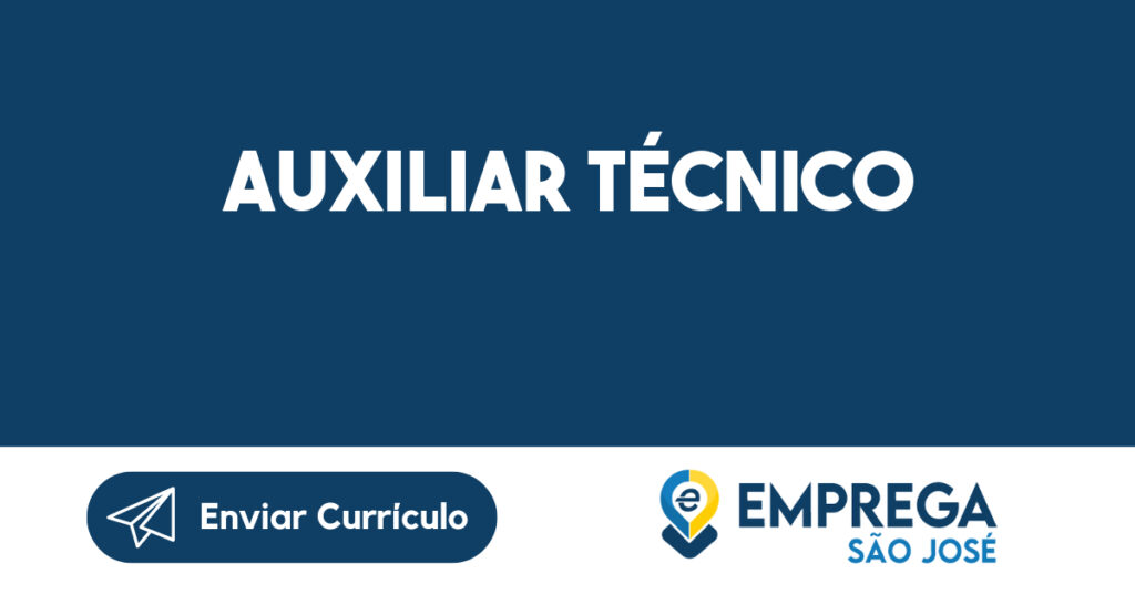 Auxiliar técnico-Jacarei - SP 1