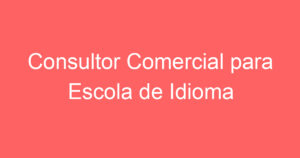 Consultor Comercial para Escola de Idioma 9