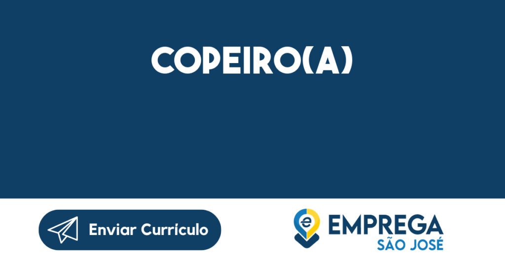 COPEIRO(A)-Jacarei - SP 1