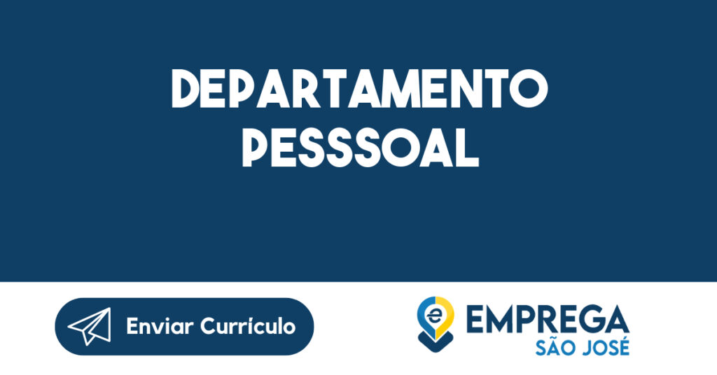 DEPARTAMENTO PESSSOAL-São José dos Campos - SP 1