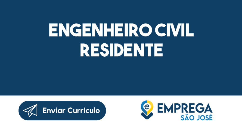 ENGENHEIRO CIVIL RESIDENTE-Jacarei - SP 1